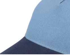 Blank Light Blue/Khaki/Navy A-frame Trucker - Equip