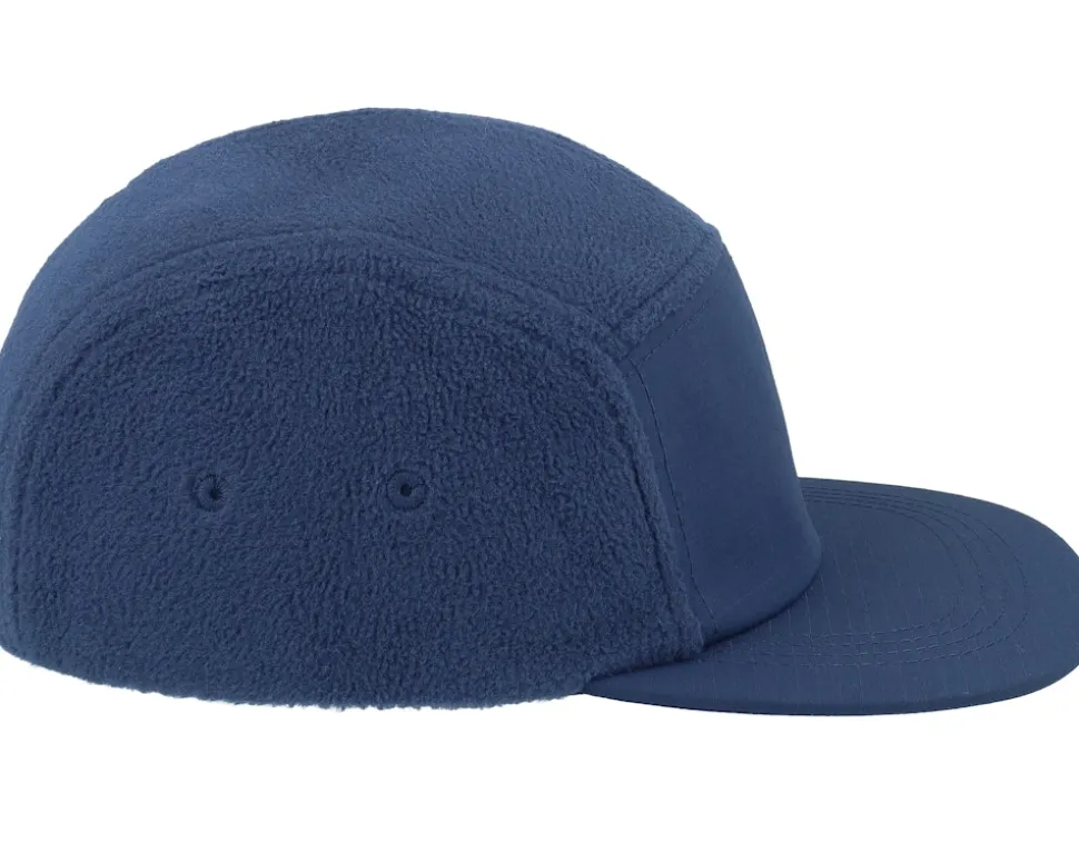 Blank Navy Recycled Fleece Camper - Beechfield