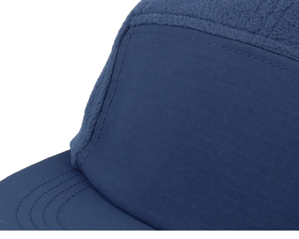 Blank Navy Recycled Fleece Camper - Beechfield