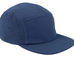 Blank Navy Recycled Fleece Camper - Beechfield