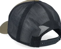 Blank Olive/Black A-frame Trucker - Equip