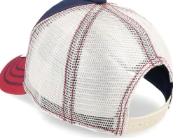 Blank Patch Navy/Red/Beige Trucker - Equip