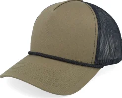 Blank Rope Khaki/Brown/Caramel A-Frame Trucker - Equip
