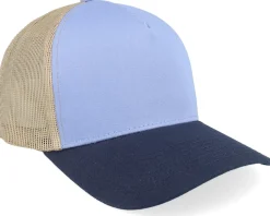 Blank Sky Blue/Khaki/Navy A-frame Trucker - Equip