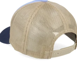 Blank Sky Blue/Khaki/Navy A-frame Trucker - Equip