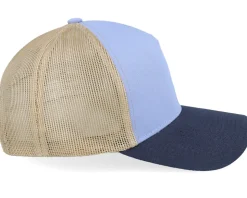 Blank Sky Blue/Khaki/Navy A-frame Trucker - Equip