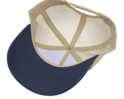 Blank Sky Blue/Khaki/Navy A-frame Trucker - Equip