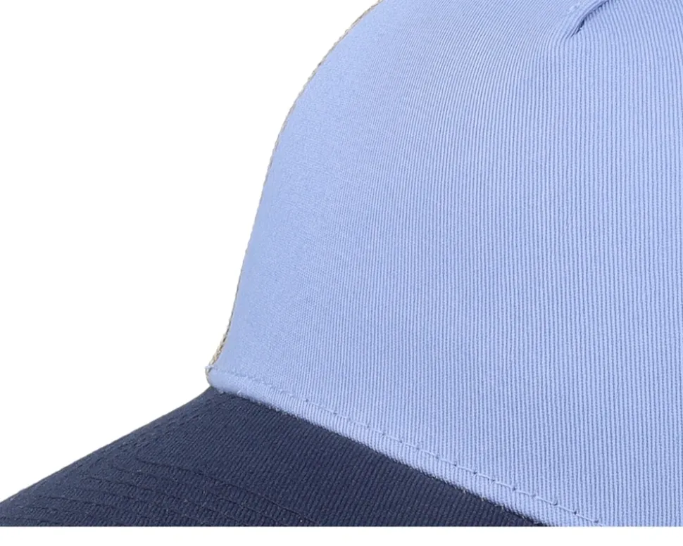 Blank Sky Blue/Khaki/Navy A-frame Trucker - Equip