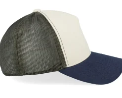 Blank Stone/Olive/Navy A-frame Trucker - Equip