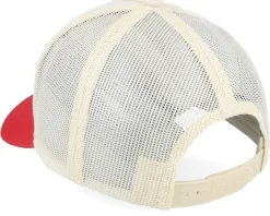 Blank Stone/Red A-frame Trucker - Equip