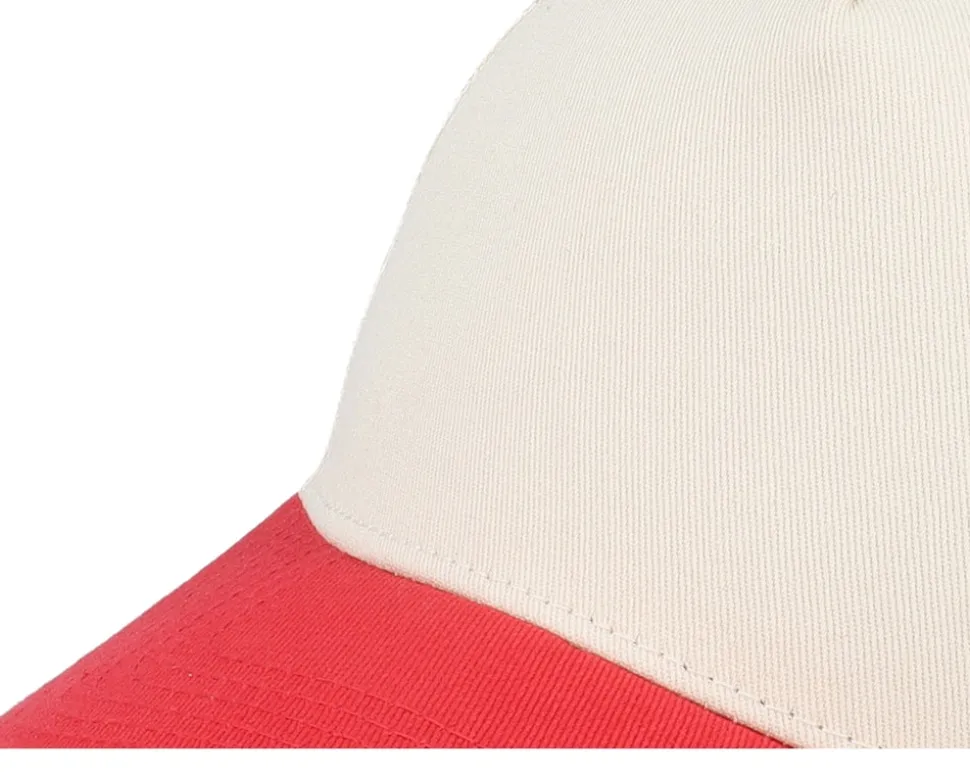Blank Stone/Red A-frame Trucker - Equip