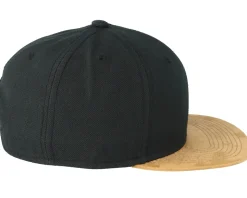 Blank Suede Black Snapback - Equip