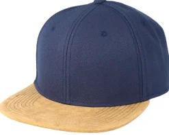 Blank Suede Grey Snapback - Equip