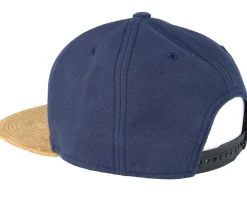 Blank Suede Navy Snapback - Equip