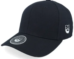 Blank With Side Logo 110 Black Adjustable - Bearded Man