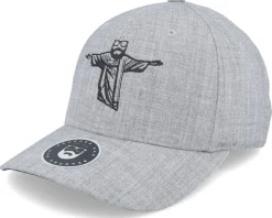 Bless You Heather Grey Flexfit - Bearded Man