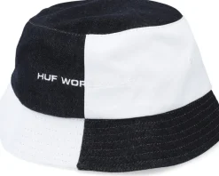 Block Out Black/White Bucket - HUF