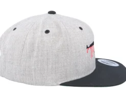 Bloody AK47 Grey/Black Snapback - GUNS n SKULLS