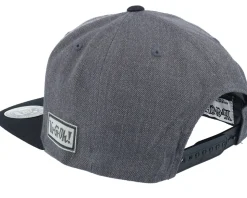 Blue-eyes White Dragon Grey Engraved Charcoal Snapback - Yu-Gi-Oh