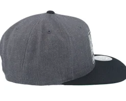 Blue-eyes White Dragon Grey Engraved Charcoal Snapback - Yu-Gi-Oh