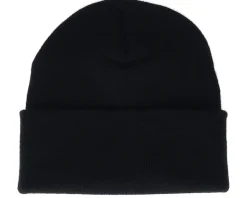 Bm Cross Patch Black Beanie - Bearded Man