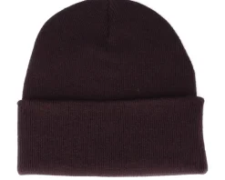 Bm Cross Patch Plum Beanie - Bearded Man