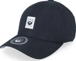 Bm Logo Wh Woven Black Flexfit - Bearded Man