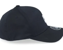 Bm Logo Wh Woven Black Flexfit - Bearded Man