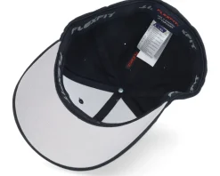 Bm Logo Wh Woven Black Flexfit - Bearded Man