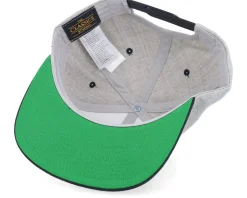 BMLogo Grey/Black Snapback - Bearded Man