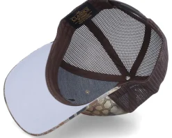 Boar Logo Patch Highlander Kryptek Brown Trucker - Hunter