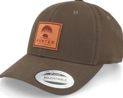 Boar Logo Patch Waxed Brown Adjustable - Hunter