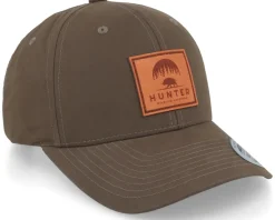 Boar Logo Patch Waxed Brown Adjustable - Hunter