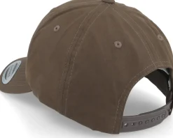 Boar Logo Patch Waxed Brown Adjustable - Hunter