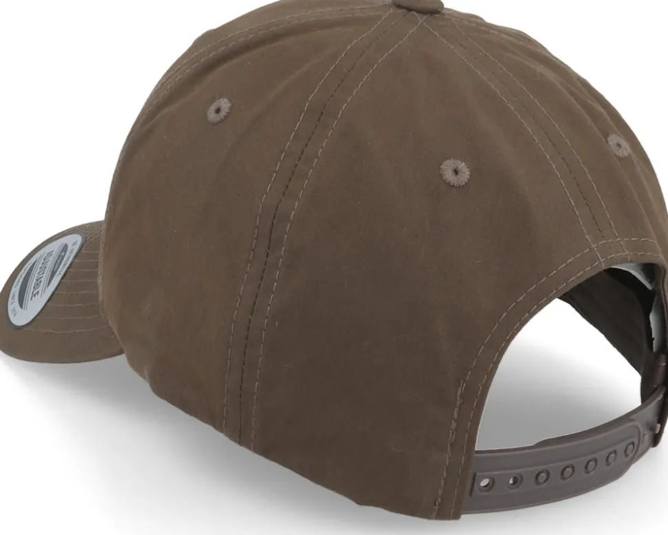 Boar Logo Patch Waxed Brown Adjustable - Hunter