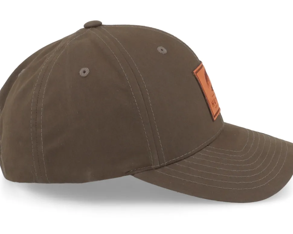 Boar Logo Patch Waxed Brown Adjustable - Hunter