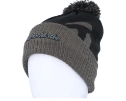 Bobble Beanie Black Pom - Taylor Made