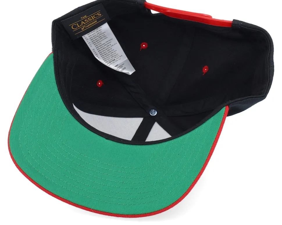 Bockjävel Black/Red Snapback - Ho-Ho-Hats
