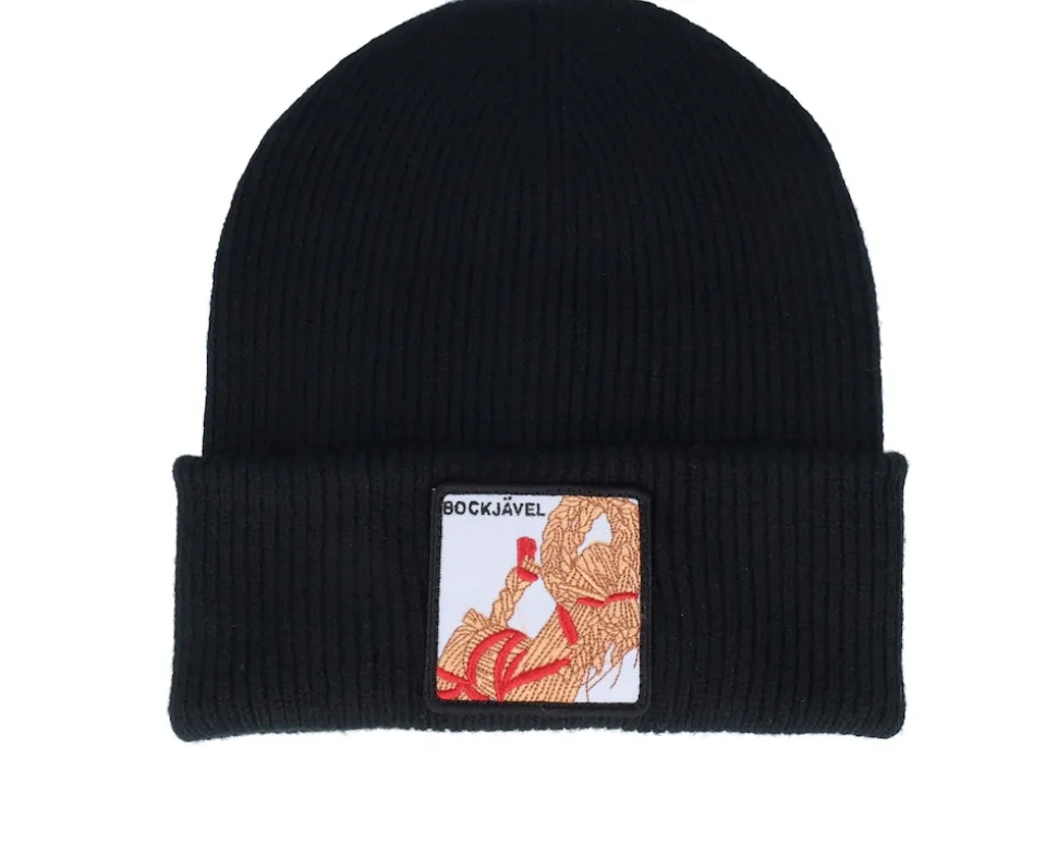 Bockjävel Engineered Black Soft Deep Cuff - Ho-Ho-Hats