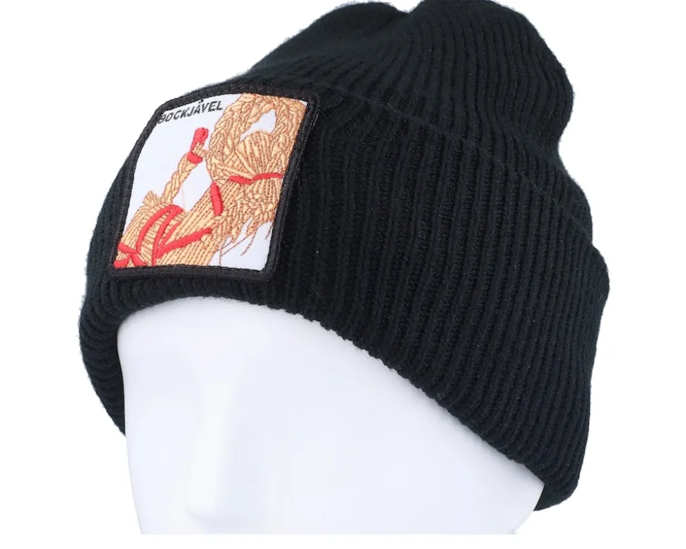 Bockjävel Engineered Black Soft Deep Cuff - Ho-Ho-Hats