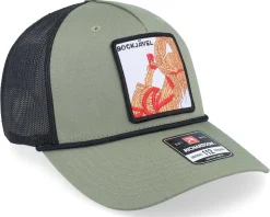 Bockjävel 112fpr Split Loden/Black/Black Rope Trucker - Ho-Ho-Hats