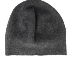Boiled Wool Anthracite Beret - Seeberger
