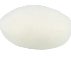 Boiled Wool White Beret - Seeberger
