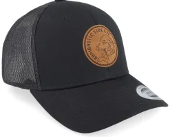 Bombastic Side Eye Dog Black Trucker - Iconic