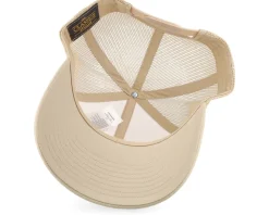 Bombastic Side Eye Dog Khaki/White/Khaki Trucker - Iconic