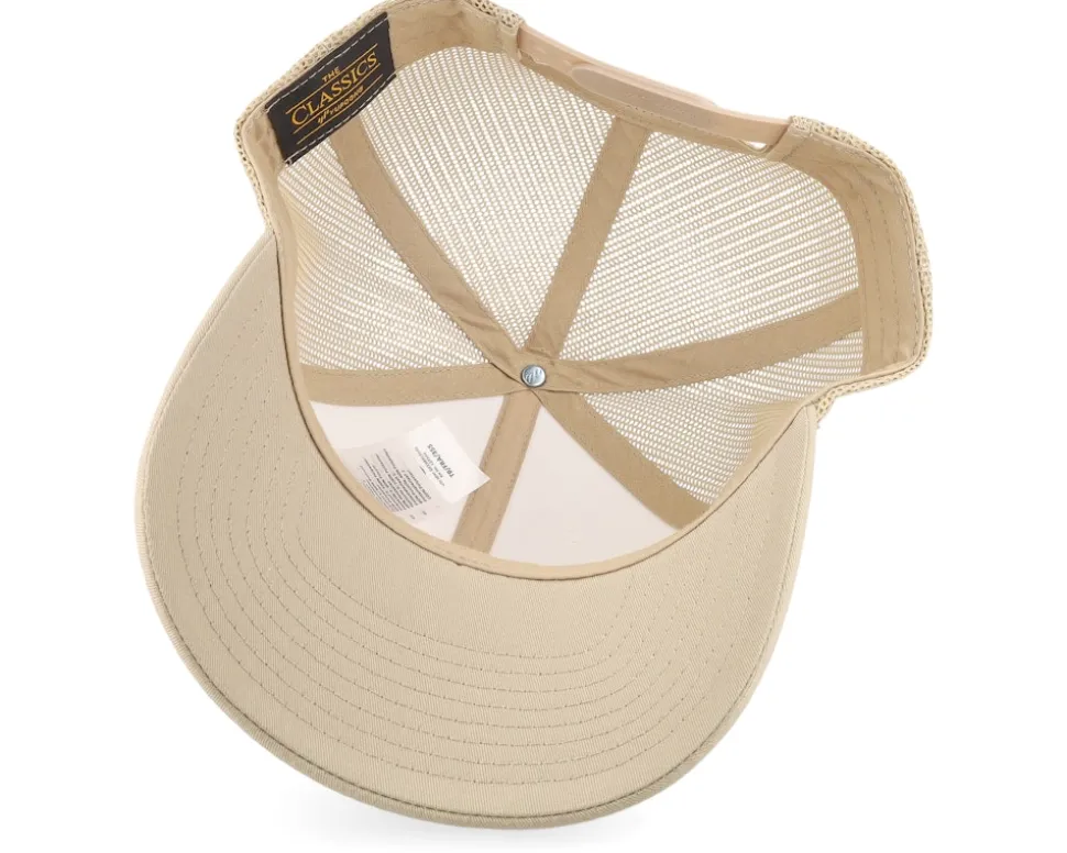 Bombastic Side Eye Dog Khaki/White/Khaki Trucker - Iconic