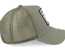 Bombastic Side Eye Patch Olive Trucker - Iconic