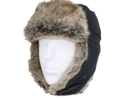 Bomber Cowhide Black/Brown Trapper - Stetson