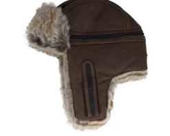 Bomber Cowhide Brown/Black Trapper - Stetson