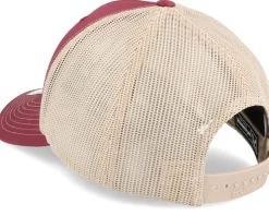 Bone Fish Patch 112fp Split Cardinal/Tan Trucker - Skillfish